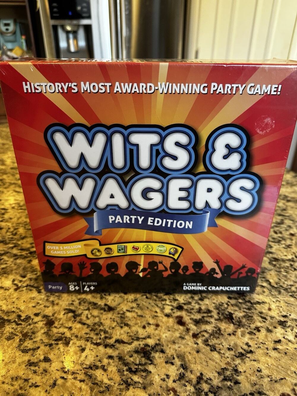Wits & Wagers Party Edition Board Game New In Sealed Box